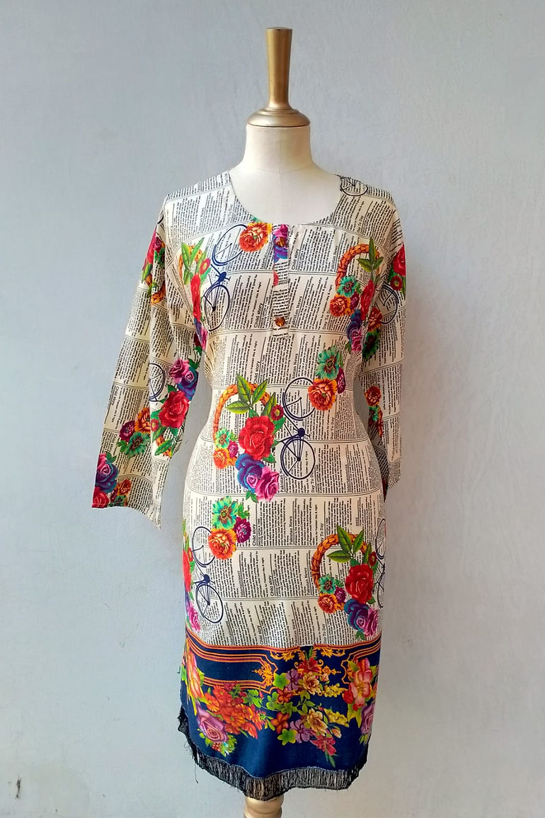 LAWN Digital Print Shirt / Kurti   SL 1201