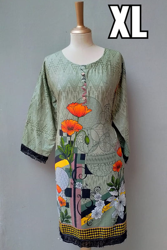 LAWN Digital Print Shirt / Kurti   SL 1206