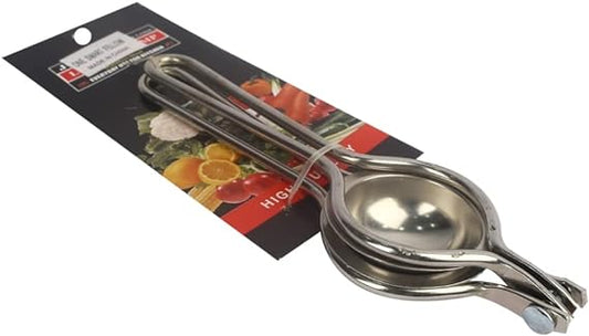 Stainless Steel Manual Single Press Lemon Squeezer - Silver