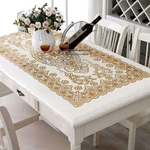 1 Pc - Rectangle PVC Place Mat Coffee &amp; Dining Table | Table Decor Mats