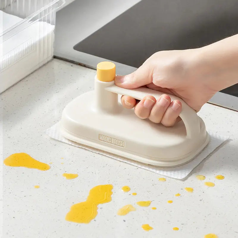 (NW000263) Disposable Kitchen Oil Removal Special Cleaning Cloth Bathroom Lazy Cleaning Tool Replaceable Cleaning Cloth (Magic Brush)