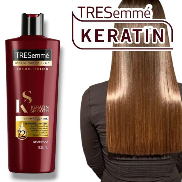 TRESemme Keratin Shampoo | Nourish and strengthen your Hair - 400 ML