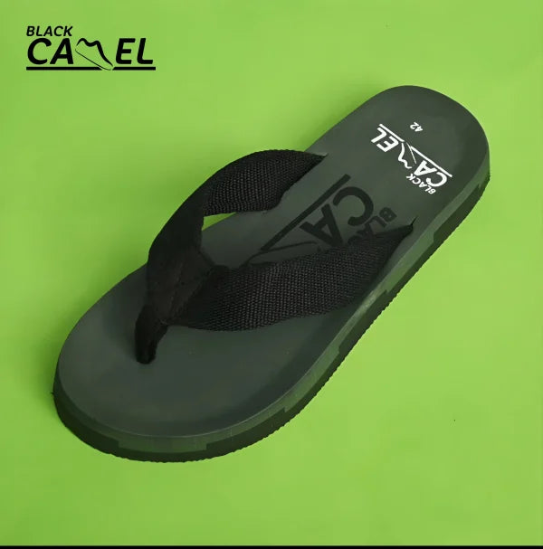 Black Camel Casual Slippers (Strider - 40-44)