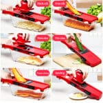 10 in 1 Mandoline Vegetable Slicer Cutter with Box